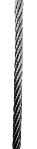 Vista 3 de DBI-Sala Lad-Saf 6107170 cable de acero inoxidable estampado, 3/8" de diámetro, 7x19 hebras, 6107170