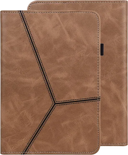 Vista 11 de ALILANG Funda para Xiaomi Pad 7/Pad 7 Pro de 11.2 pulgadas 2024 con soporte para bolígrafo y múltiples ángulos de visión, funda de piel sintética