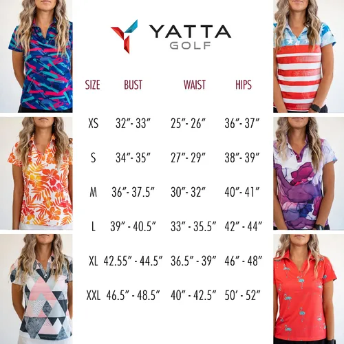 Vista 2 de YATTA GOLF Polo de golf sin mangas para mujer, absorbe la humedad, cuello en V, para golf, entrenamiento, golf