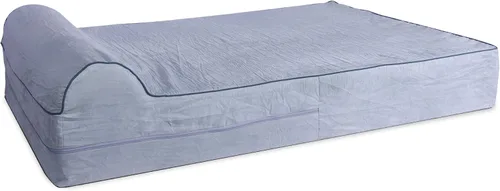 Vista 8 de KOPEKS Funda de repuesto para cama de perro, camas de espuma viscoelástica, tamaño grande, 35.0 pulgadas de largo x 28.0 pulgadas de ancho