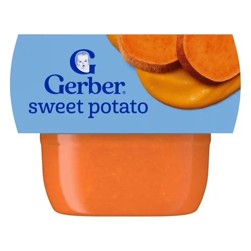 Vista 14 de Gerber Banana Puree - Alimento para bebés, 4 onzas líquidas