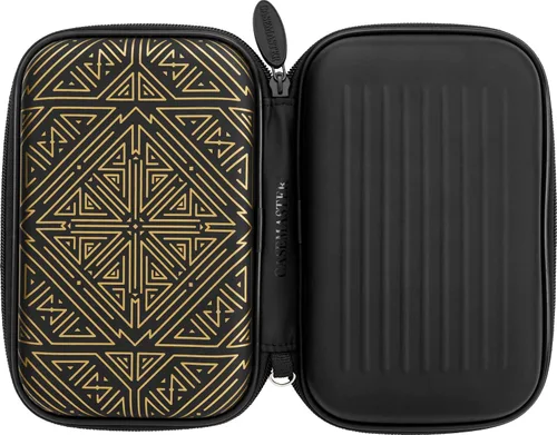 Vista 14 de Casemaster Sentinel - Estuche para dardos con 6 puntas de acero o punta suave, totalmente montado, funda rígida de EVA con espuma, resistente al