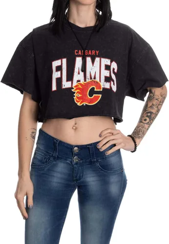 Vista 7 de Calhoun NHL Surf & Skate Camiseta de mujer de corte amplio con hombros caídos y lavado ácido