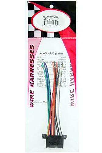 Vista 2 de Harmony Audio HA-711858 Compatible con 1998-2001 Chevy Blazer Factory Radio OEM Original Stereo Cable Harness Plug