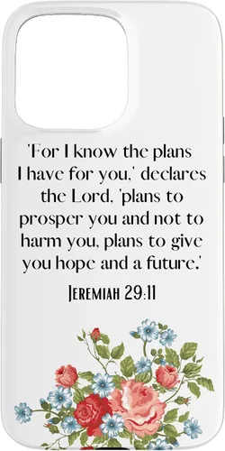 Vista 30 de iPhone 13 Pro Max Sé los planes que tengo para ti, dice el Señor Jeremías 29:11