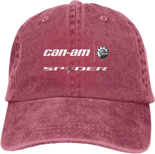 Vista 7 de Can-Am Spyder Sombrero ajustable divertido moda para hombres y mujeres, negro