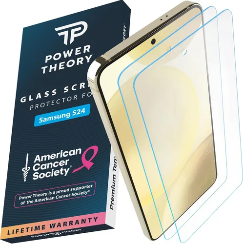 Vista 13 de Power Theory Protector de pantalla diseñado para Samsung Galaxy S20 FE 5G / 4G, vidrio templado [dureza 9H], kit de fácil instalación, 99% HD libre