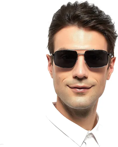 Vista 4 de Eyedventure - Gafas de sol rectangulares para hombre protección UV400 polarizada