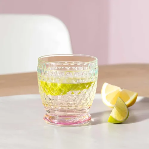 Vista 2 de Villeroy & Boch Boston Pearl - Vaso de cristal para bebidas frías y calientes, 11 onzas, fabricado en Alemania, apto para lavavajillas