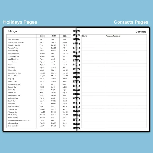 Vista 3 de Registro de cheques - Libros de registro A5 con registros de cheques y transacciones, libro de registro de cuentas de cheques para personal y Negro