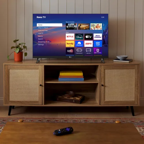 Vista 9 de Roku Smart TV – Serie Select de 32 pulgadas, 720p HD TV – Roku TV con control remoto por voz – Televisión LED de pantalla plana con Wi-Fi