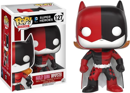 Vista 2 de Funko POP Heroes Villains as Batgirl Harley Quinn figura de acción