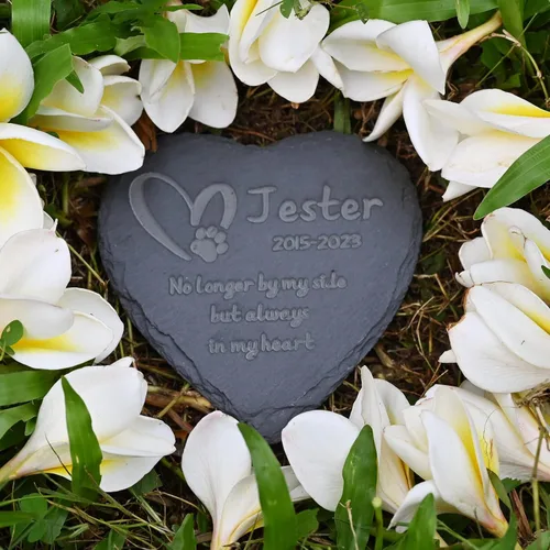 Vista 4 de Regalos Conmemorativos para Pérdida de Perro, Piedra Conmemorativa para Mascotas, Regalos Conmemorativos para Perro, Regalo de Simpatía por Pérdida