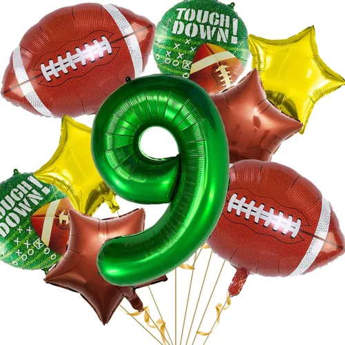 Vista 10 de Set de Globos de Fútbol Decoraciones para Fiesta de Cumpleaños de Fútbol Decoraciones de Partido de Fútbol Tema Deportivo para Cumpleaños