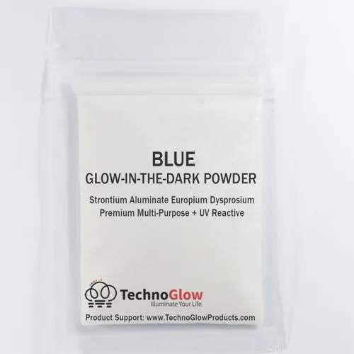 Vista 3 de Polvo UV resistente al agua azul brillante(<50 micras) 10 gramos
