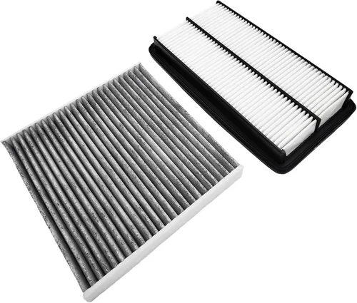 Vista 28 de FUN-DRIVING Filtro de aire de motor de cabina peine para Honda Civic 1.8L 2011 2010 2009 2008 2007 2006