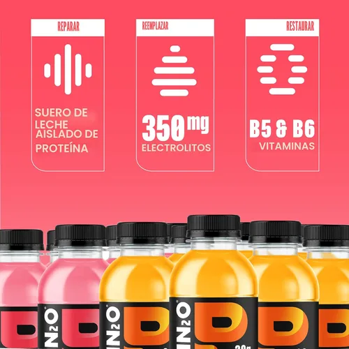 Vista 5 de Protein2o - Bebida proteínica con electrolitos, 12 botellas de 17 onzas fluidas cada una (peso neto), total de 203 onzas fluidas
