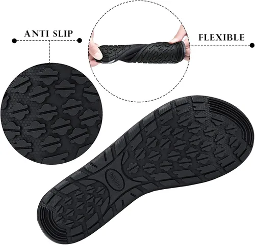 Vista 6 de Zapatos acuáticos para hombre y mujer, de secado rápido, para playa, piscina, natación, buceo, surf, deportes acuáticos, caminar, yoga