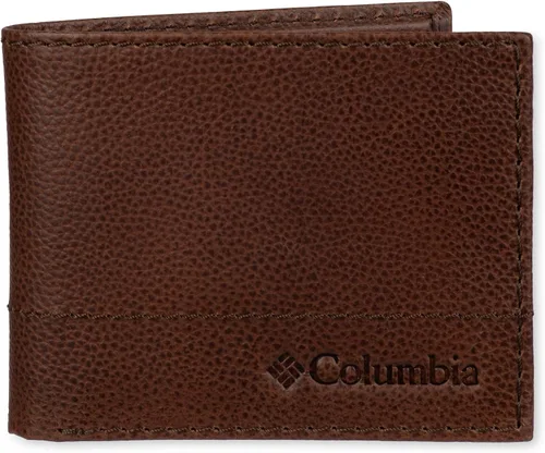 Vista 4 de Columbia Billetera de cuero para hombre Traveler