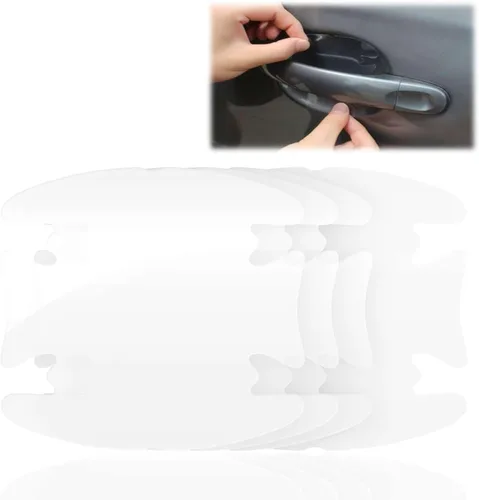 Vista 7 de EZAUTOWRAP - Película protectora 3M Scotchguard transparente para la manija de la puerta, protección contra rayones