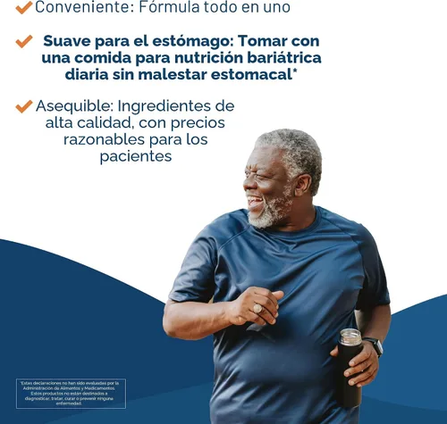 Vista 6 de Bariatric Fusion Multivitamínico masticable con alto contenido de vitaminas ADEK Multi para pacientes con interruptor duodenal Tabletas