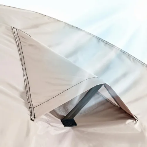 Vista 4 de Tienda de campaña domo ultraligera de doble capa impermeable para 2/4 personas de 4 estaciones para mochileros – Configuración fácil,