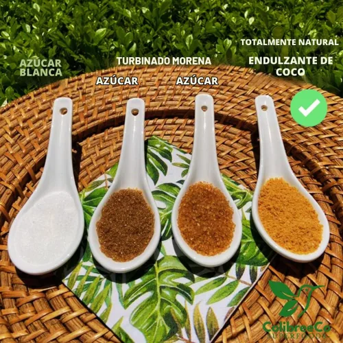 Vista 8 de Colibreeco, Azúcar de coco orgánico, 1 libra (paquete de 2): perfecto para endulzar bebidas y recetas Sustituto de azúcar de bajo índice