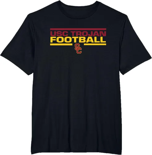 Vista 11 de Camiseta con licencia oficial de USC Trojans Football Tackle, Negro