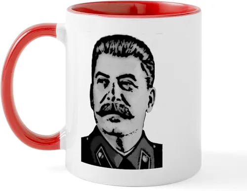 Vista 6 de CafePress Stalin Mug - Taza de café de cerámica (11 oz (11.0 fl oz)