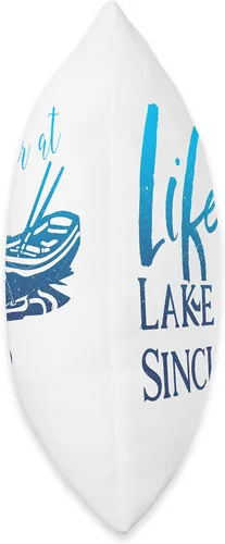 Vista 2 de Lake Sinclair Apparel Life is Better at Lake Sinclair Georgia - Almohada de 16.0 x 16.0 in, multicolor