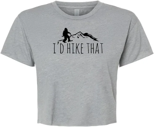 Vista 12 de Women's Screen Printed Crop Tee, Shirts With Sayings