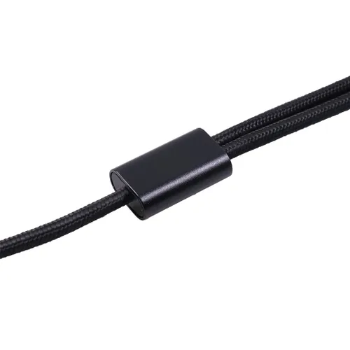 Vista 5 de Cable de micrófono con parche y divisor en Y doble RCA a XLR macho de 3 pies, 1 cable adaptador en Y macho XLR a 2 RCA macho