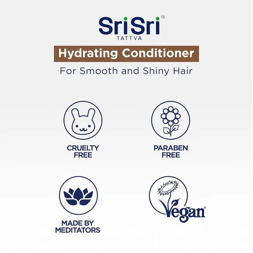 Vista 7 de SRI SRI TATTVA Acondicionador hidratante para cabello liso y brillante – Acondicionador ayurvédico para el cabello con Bhringraj y Aloe Vera