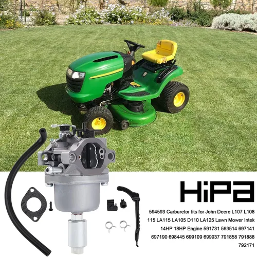 Vista 4 de Hipa 799727 carburador compatible con BS 698620 791886 495935 690194 498061 499153 496796 287707 287777 28N707 28N777 28P777 28Q777 14hp 15hp 16hp