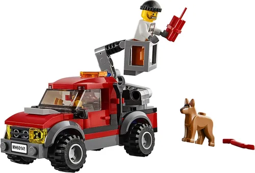 Vista 7 de LEGO City Estación de policía 60141 Gran juguete para niños