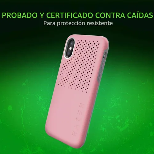 Vista 4 de Razer Arctech Pro Funda para iPhone Xs / iPhone Xs: termafena y refrigeración de rendimiento de ventilación, compatible con carga inalámbrica Mate