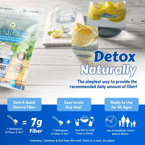Vista 3 de Nutritional Designs Suplemento de fibra prebiótica en polvo, fibra soluble en inulina, fibra dietética totalmente natural sin azúcar y gluten, fibra