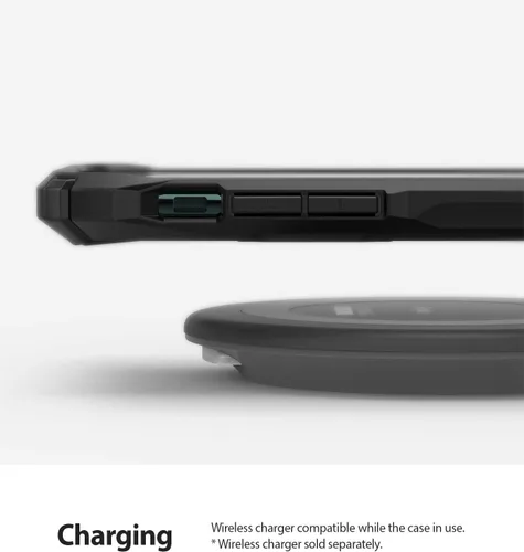 Vista 8 de Ringke Fusion-X - Funda compatible con iPhone 11 Pro, diseño trasero a prueba de golpes, resistente, color negro