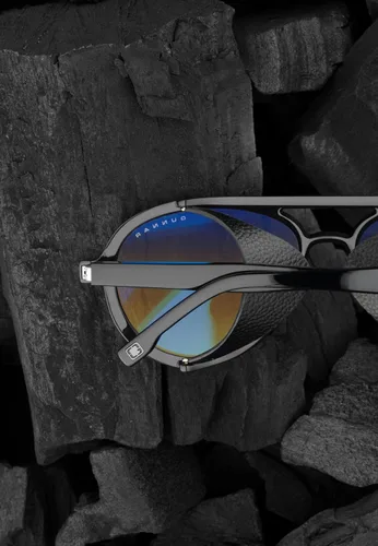 Vista 5 de GUNNAR - Gafas Tallac Premium para juegos y computadora - Bloquean el 65% de la luz azul - Tinte ámbar, ónix, Onyx