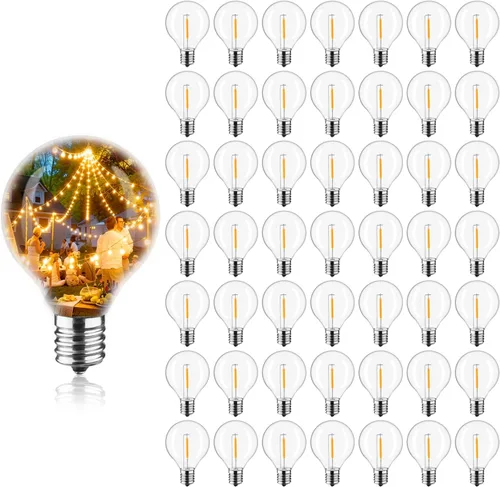 Vista 9 de KGC Bombillas LED C7 C9 G40 S14 (G40, 25 unidades)