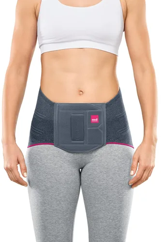 Vista 4 de Medi Lumbamed Soporte Lumbar Básico (Plata) Talla 5 Mujer