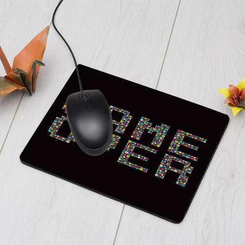 Vista 3 de Alfombrilla de mouse rectangular para videojuegos, retro, vintage, para videojuegos, para computadora, escritorio, laptop, oficina, 9.5 x 7.9
