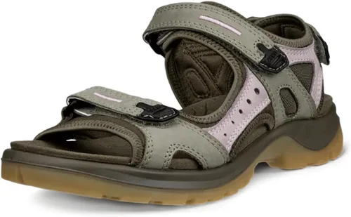 Vista 59 de ECCO Yucatan, sandalia deportiva para mujer Aire/Nubuck azul polvoriento