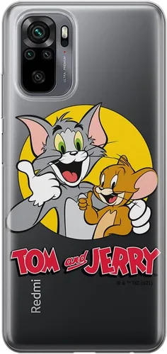 Vista 14 de ERT GROUP Funda para Xiaomi REDMI Note 10/10S Original y Oficialmente Licenciada Tom & Jerry Patrón Jerry 001 adaptado de manera óptima a