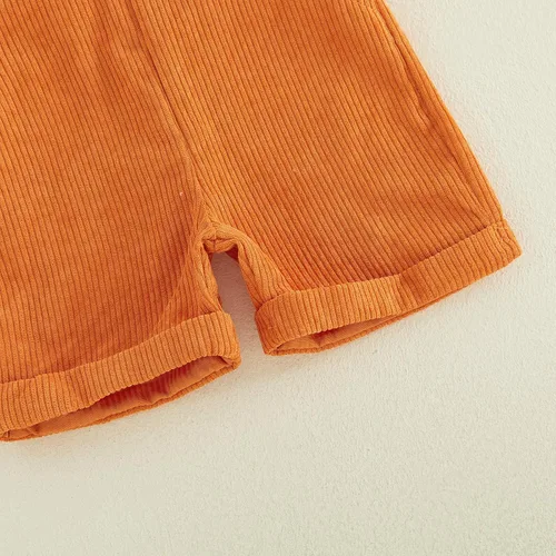 Vista 6 de Thorn Tree Traje de Halloween para niños y niñas, disfraz de calabaza fantasma Naranja