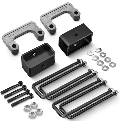 Vista 8 de Maxracing Kit de nivelación frontal de 2 pulgadas compatible con Chevy Avalanche Silverado Suburban 1500 Tahoe Sierra Yukon XL1500 2007-2026