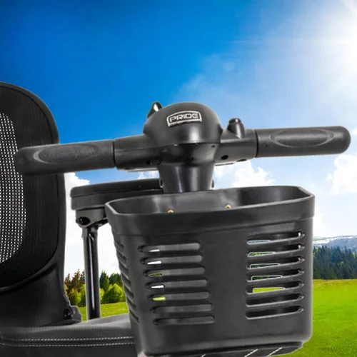 Vista 4 de AlveyTech Empuñaduras de goma – Se adapta a Go-Go, Mega Motion & Pride Electric Mobility Scooter, piezas de manillar para sillas de ruedas médicas