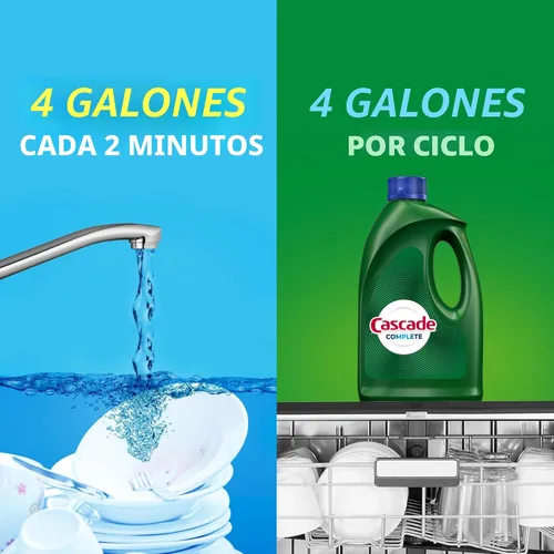 Vista 6 de Detergente Cascade Complete Gel todo en uno para lavaplatos - Brisa cítrica - 75 Oz (El embalaje puede variar)