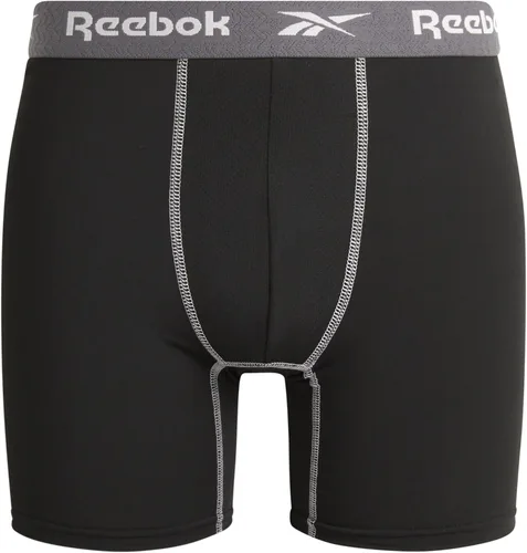 Vista 4 de Reebok Ropa interior para hombre - Calzoncillos bóxer de rendimiento sostenible (paquete de 6)