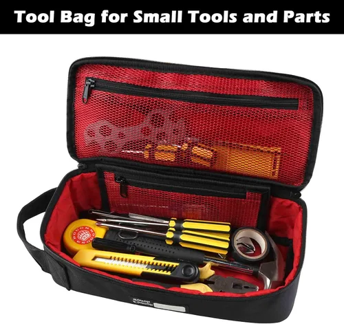Vista 2 de Rough Enough - Bolsa de herramientas pequeña portátil, organizador EDC con asa